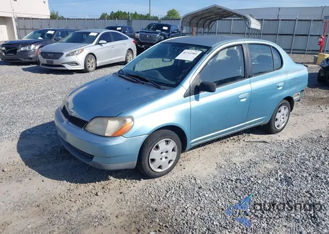 2001 Toyota Echo z USA, uszkodzony, nr VIN JTDBT123510183328